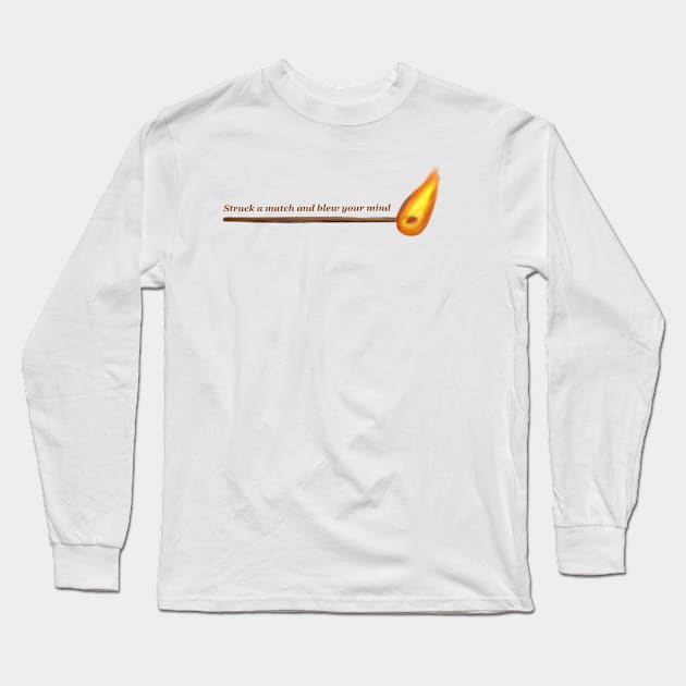 Getaway car match Long Sleeve T-Shirt by Agape Art